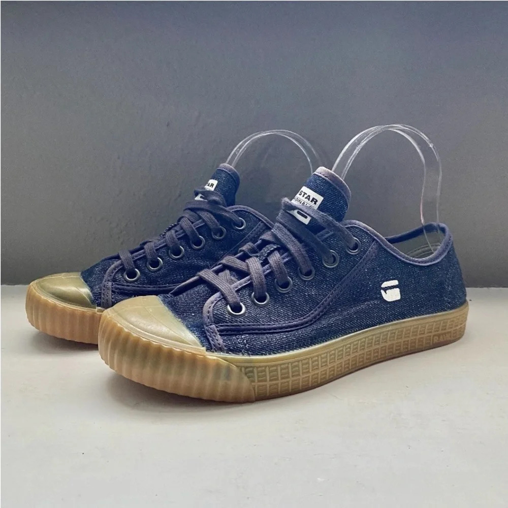 G-Star RAW Rovulc Denim Low Sneakers Unisex. Excellent Condition UK 40 US 7